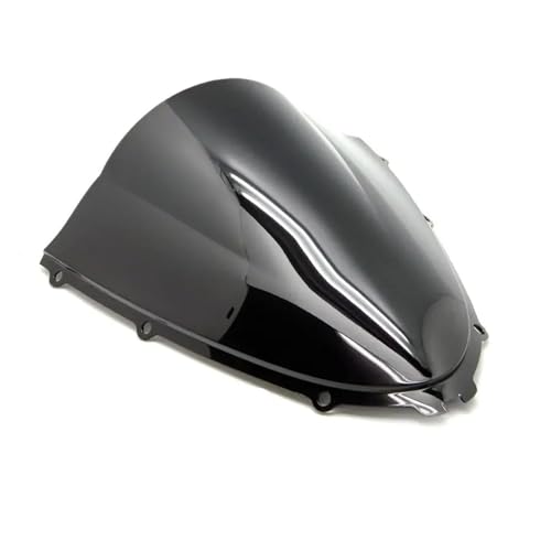 SJSJJAH Motorrad Schwarz Double Bubble Windschutzscheibe Windschutzscheibe Bildschirm ABS Schild Fit for 14R 2006-2016 SJSJJAH Motorrad Schwarz Double Bubble Windschutzscheibe Windschutzscheibe Bildschirm ABS Schild Fit for 14R 2006-2016 von SJSJJAH