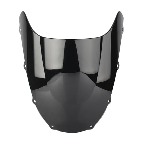 SJSJJAH Motorrad Schwarz Double Bubble Windschutzscheibe Windschutzscheibe Bildschirm ABS Schild Fit for 9R 1998-1999 SJSJJAH Motorrad Schwarz Double Bubble Windschutzscheibe Windschutzscheibe Bildschirm ABS Schild Fit for 9R 1998-1999 von SJSJJAH