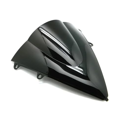 SJSJJAH Motorrad Schwarz Double Bubble Windschutzscheibe Windschutzscheibe Bildschirm ABS Schild Fit for CBR1000RR 2012-2016 SJSJJAH Motorrad Schwarz Double Bubble Windschutzscheibe Windschutzscheibe Bildschirm ABS Schild Fit for CBR1000RR 2012-2016 von SJSJJAH