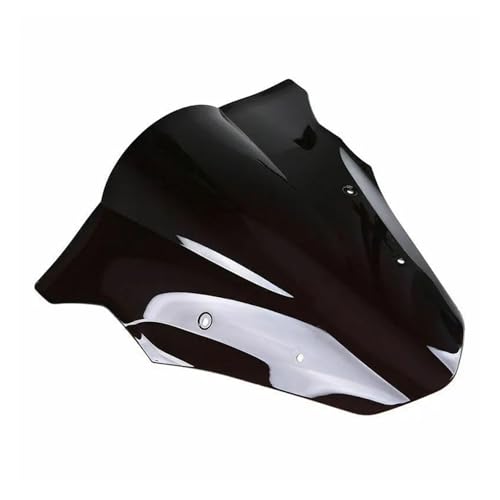 SJSJJAH Motorrad Schwarz Double Bubble Windschutzscheibe Windschutzscheibe Bildschirm ABS Schild Fit for ER6F 650 2012-2016 SJSJJAH Motorrad Schwarz Double Bubble Windschutzscheibe Windschutzscheibe Bildschirm ABS Schild Fit for ER6F 650 2012-2016 von SJSJJAH