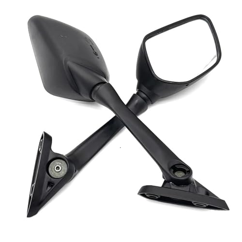 SJSJJAH Motorrad Seite Rückspiegel Toter Winkel Rückspiegel for YZF R3 2015-2017 R25 2014-2016 YZF-R3 YZF-R25 Sport Bike(Black color set) von SJSJJAH
