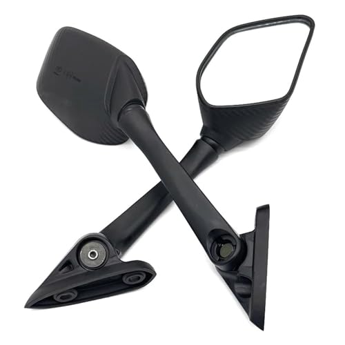 SJSJJAH Motorrad Seite Rückspiegel Toter Winkel Rückspiegel for YZF R3 2015-2017 R25 2014-2016 YZF-R3 YZF-R25 Sport Bike(Carbon color set) von SJSJJAH