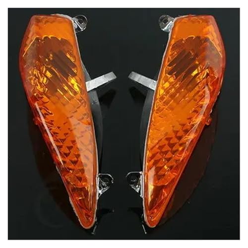 SJSJJAH Motorrad Vorne ABS Blinker Signal Objektiv Winker Licht for R1200RT 2005-2009 R900RT 2006-2011(Orange) von SJSJJAH