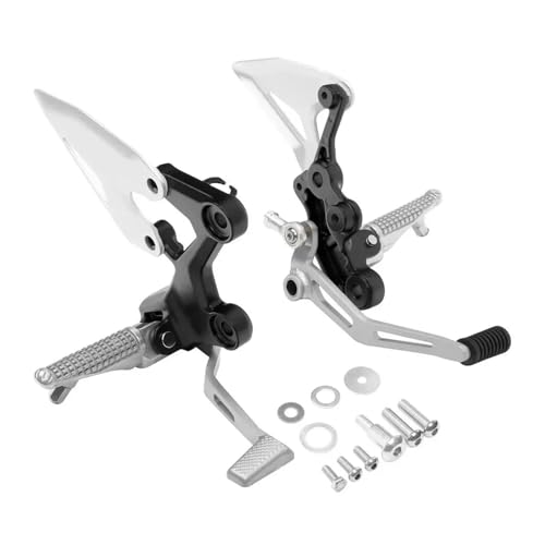 SJSJJAH Motorrad Vorne Fahrer Fußrasten Pegs Halterung for 400 2018-2023 Z400 2019-2023 von SJSJJAH