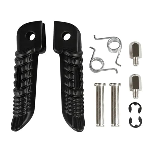 SJSJJAH Motorrad Vorne Fußrasten Fußrasten for GSXR600 GSXR 750 2001-2020 GSXR1000 2005-2020(Front Foot Pegs) von SJSJJAH
