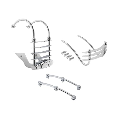 SJSJJAH Motorrad Vorne Speer Trim Hinten Fender Stoßstange Käse Reibe for Heritage Springer 1997-2003(With Fender Trim) von SJSJJAH