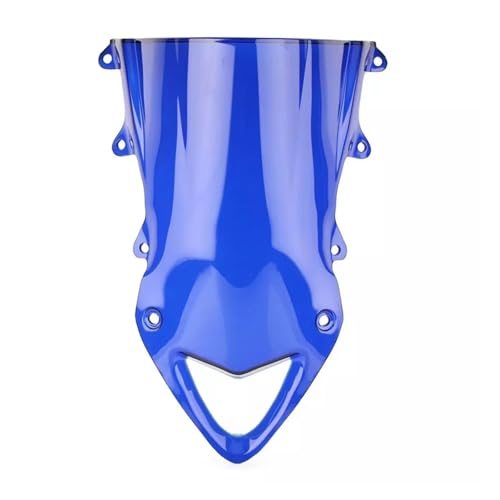 SJSJJAH Motorrad Windschutzscheibe Windschutz Bildschirm ABS Schild Fit for S1000RR 2009-2014(Blue) von SJSJJAH