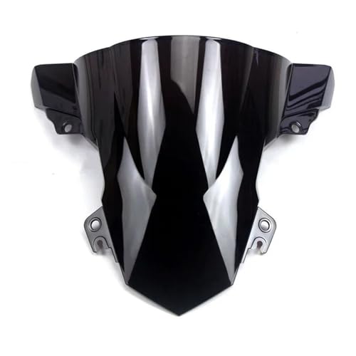 SJSJJAH Motorrad Windschutzscheibe Windschutz Bildschirm ABS Schild Fit for S1000RR 2015-2018(Black) von SJSJJAH