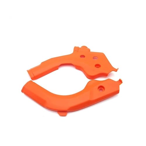 SJSJJAH Motorrad X-Grip Rahmen Schutz Schutz Abdeckung Verkleidung Panel Shell for FC FE FX TC TE TX EC EX MC 2019-2023(Orange) von SJSJJAH