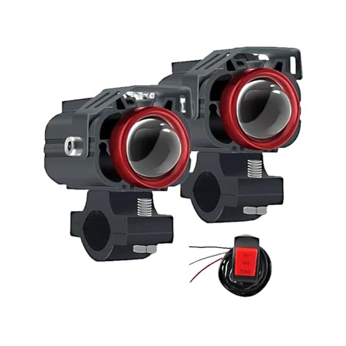 SJSJJAH Motorrad Zusatzscheinwerfer Licht LED Scheinwerferlampen Moto Nebelscheinwerfer ATV Roller Fahrlampe 12V-80V for Motorrad Offroad SJSJJAH Motorrad Zusatzscheinwerfer Licht LED Scheinwerferlampen Moto Nebelscheinwerfer ATV Roller Fahrlampe 12V-80V for Motorrad Offroad von SJSJJAH