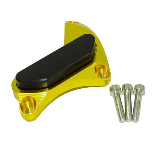 SJSJJAH Rechts Motor Kupplung Abdeckung Schutz Crash Pad Slider Protector for GSXR GSX-R 1000 K1 2001 2002 2003 2004 2005 2006 2007 2008(Gold) von SJSJJAH