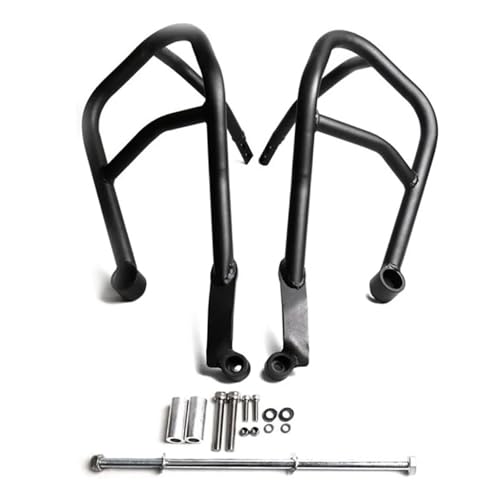 SJSJJAH Schwarzer Motorschutzbügel Stoßstangensturzbügel Rahmenschutz for Multistrada MTS 1200 1200S 2015 2016 2017 von SJSJJAH