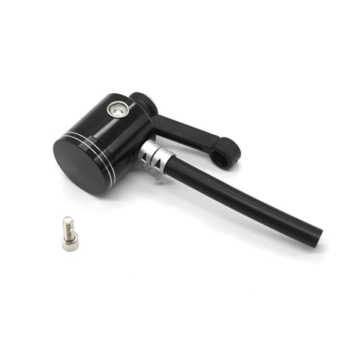 SJSJJAH Universal Motorrad Brems Flüssigkeit Reservoir Hinten Master Zylinder Tank Öl Tasse Für(Black) von SJSJJAH