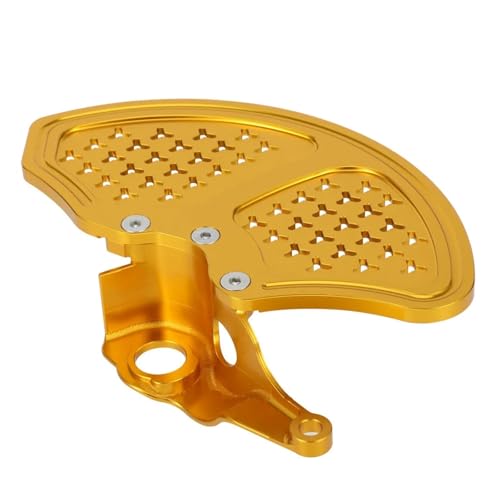 SJSJJAH Vorne Bremssattel Disc Abdeckung Schutz Motorräder Zubehör for Ultra Bee Elektrische Fahrzeug Moto Teile E-Bike(Gold) von SJSJJAH