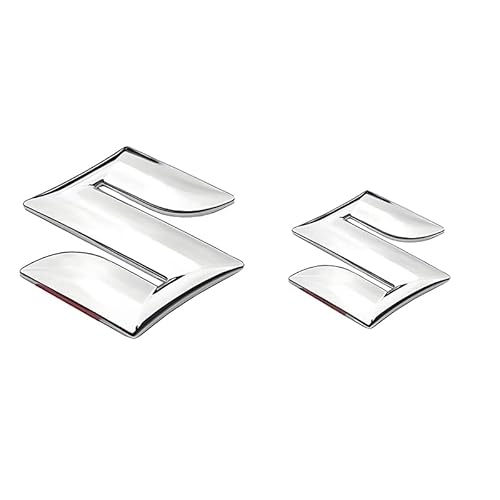 Auto Emblem für Suzuki Swift 2017-2023, Heckklappe Grill ABS Buchstaben Logo Aufkleber Schriftzug Abzeichen Dekoration Zubehör,10cm von SJSMZX