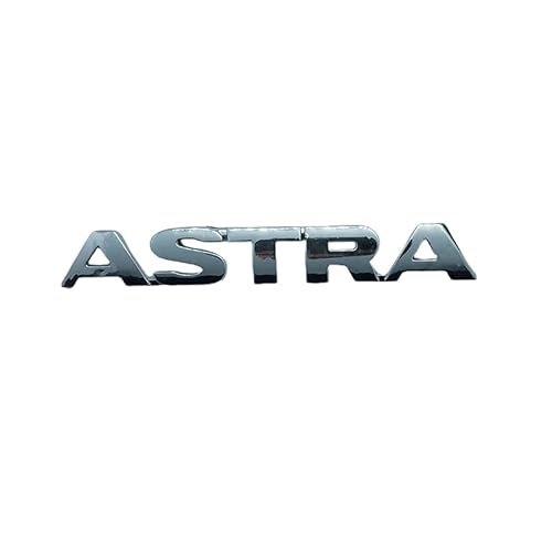 SJSMZX Auto Emblem für Opel Astra K 2015-2021, Heckklappe Grill ABS Buchstaben Logo Aufkleber Schriftzug Abzeichen Dekoration Zubehör,Astra von SJSMZX