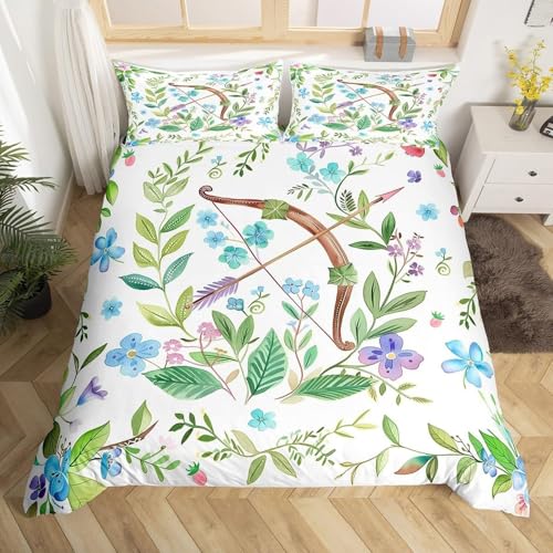SJSXWQN Bettwäsche 135x200 Pfeil Und Bogen Bettwäsche-Set mit Reißverschluss Schließung für Kinder Mädchen Weicher Atmungsaktive Mikrofaser Bettbezug + 2 Kopfkissenbezug 80x80 cm SJSXWQN Bettwäsche 135x200 Pfeil Und Bogen Bettwäsche-Set mit Reißverschluss Schließung für Kinder Mädchen Weicher Atmungsaktive Mikrofaser Bettbezug + 2 Kopfkissenbezug 80x80 cm von SJSXWQN