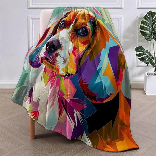 SJSXWQN Decke Beagle Kuscheldecke Flauschig für Bett und Sofa Extra Weich Warme Mikrofaser Wohndecke Fleecedecke als Sofadecke Couchdecke Kuscheldecke - 180x200 cm SJSXWQN Decke Beagle Kuscheldecke Flauschig für Bett und Sofa Extra Weich Warme Mikrofaser Wohndecke Fleecedecke als Sofadecke Couchdecke Kuscheldecke - 180x200 cm von SJSXWQN