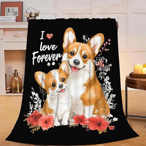 SJSXWQN Decke Corgi Kuscheldecke Flauschig für Bett und Sofa Extra Weich Warme Mikrofaser Wohndecke Fleecedecke als Sofadecke Couchdecke Kuscheldecke - 180x200 cm SJSXWQN Decke Corgi Kuscheldecke Flauschig für Bett und Sofa Extra Weich Warme Mikrofaser Wohndecke Fleecedecke als Sofadecke Couchdecke Kuscheldecke - 180x200 cm von SJSXWQN