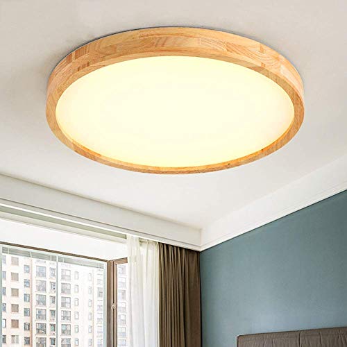 SJUN Deckenleuchte Holz Lampe Rund Holzlampe Eiche Deckenlampe Schlafzimmer Vintage Leuchte Decke Licht Retro Mit Led Rustikal Zimmerlampe Küchenleuchte Innen Wohnzimmer SJUN Deckenleuchte Holz Lampe Rund Holzlampe Eiche Deckenlampe Schlafzimmer Vintage Leuchte Decke Licht Retro Mit Led Rustikal Zimmerlampe Küchenleuchte Innen Wohnzimmer von SJUN