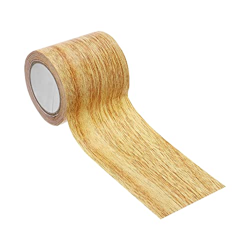 SJUNJIE Reparaturband Aus Holzmaserung, Wasserfest, Kratzer, für Böden, Holzoptik, Haushaltsmöbel, Schrank, versiegelte Tür, Boden, Tisch, Stuhl, Reparaturband (Golden Came 5,7cm*4.57m) von SJUNJIE