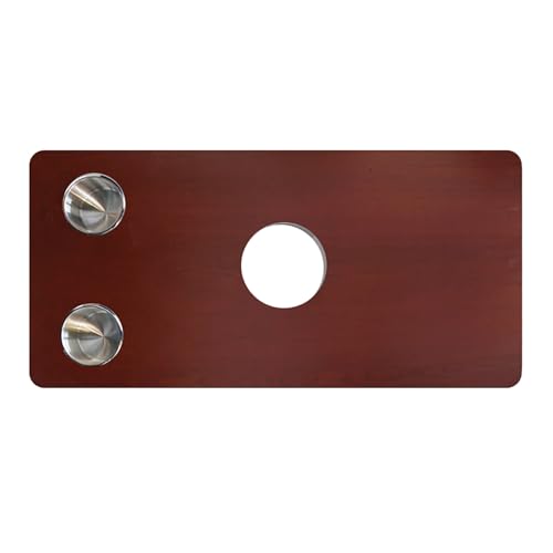 SJZHUYUE RV-Tischplatten-Ersatz 31,5 x 15,7 Zoll, Mehrfarbig, mit 2 Getränkehaltern, 4-Zoll-Loch for RV(Red) von SJZHUYUE