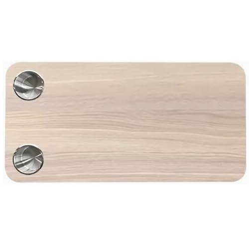 SJZHUYUE Tischplatte 31x16inMulticolor RV Caravan mit 2 Getränkehaltern(White) von SJZHUYUE