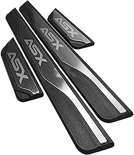 4 Stücke Edelstahl Auto Einstiegsleisten für Mitsubishi ASX 2011-2020, Willkommenspedal Türschweller Schutzstreifen Styling Dekorations Zubehör von SJZT