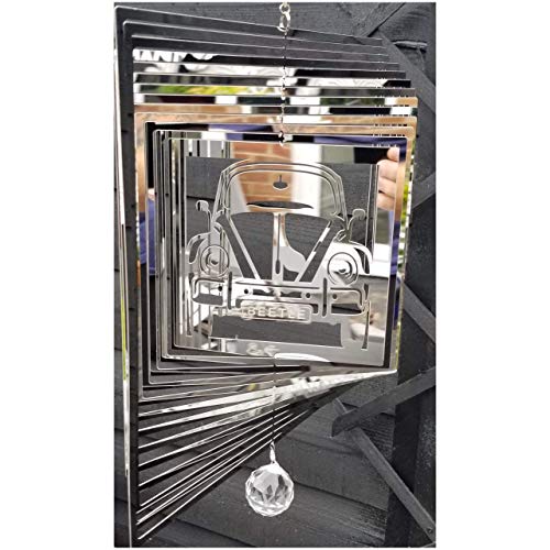 SK Style Edelstahl-Windspinner - Klassisches VW Käferauto von SK Style