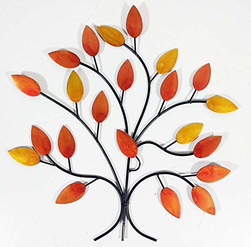 Wanddekoration aus Metall, Motiv: Goldener Herbst, Baum Wanddekoration aus Metall, Motiv: Goldener Herbst, Baum von SK Style