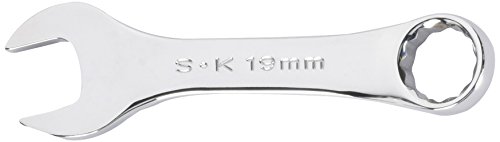 SK HANDWERKZEUG 88119 12-kant kurz Kombination Schlüssel, 19 mm, voll poliert Finish von SK