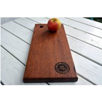Perfektes Geschenk Schneidebrett Aus Recyceltem Eichenfassholz, Schneidebrett, Küchenbrett 10 von SK8RINGS