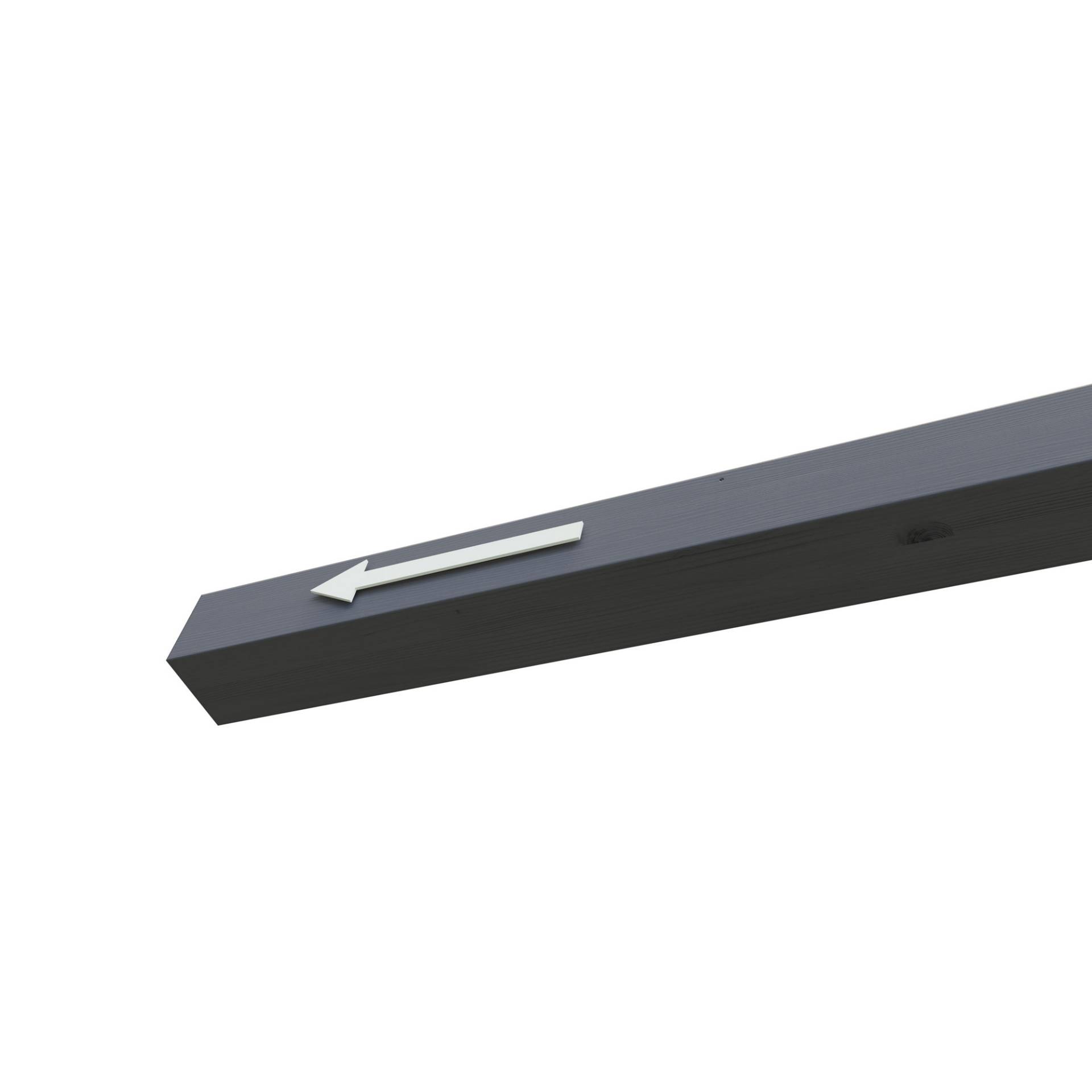 SKAN HOLZ Pfostenverlängerung für Carports anthrazit 11,5 x 11,5 cm SKAN HOLZ Pfostenverlängerung für Carports anthrazit 11,5 x 11,5 cm von SKAN HOLZ