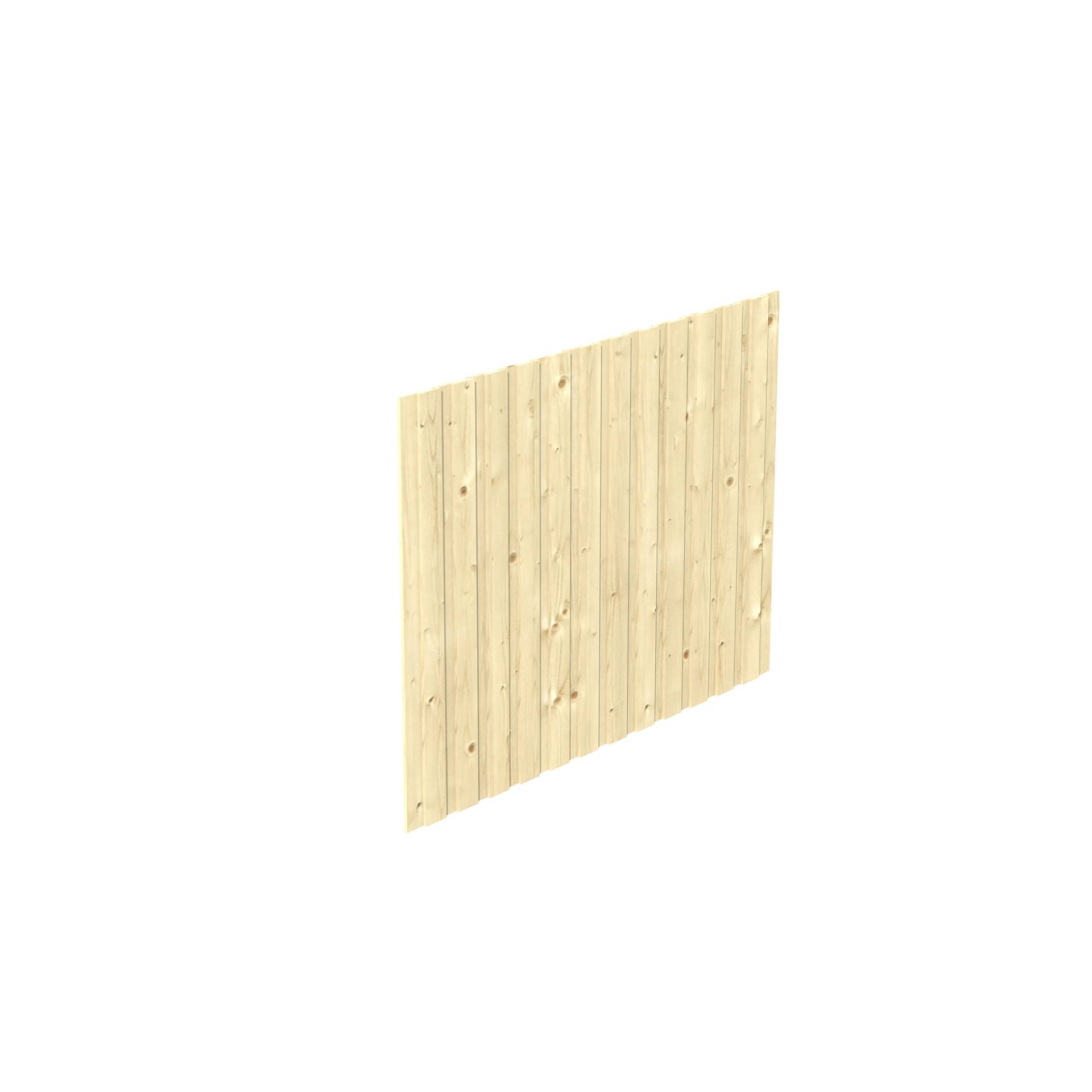 SKAN HOLZ Carport-Seitenwand 230 x 180 cm unbehandelt Fichte von SKAN HOLZ