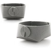 Set Mit Zwei Organizer Aus Wollfilz - Organisation Für Zuhause Und Büro Geschenk Papa von SKANDINAVIOUS