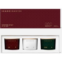 SKANDINAVISK Winter Spirit Mini Candle Giftset von SKANDINAVISK