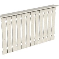 SKANHOLZ Brüstung, B x H: 150 x 96 cm, Holz, Farbe: weiß SKANHOLZ Brüstung, B x H: 150 x 96 cm, Holz, Farbe: weiß von SKANHOLZ