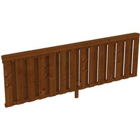 SKANHOLZ Brüstung, B x H: 270 x 84 cm, Holz, Farbe: nussbaum SKANHOLZ Brüstung, B x H: 270 x 84 cm, Holz, Farbe: nussbaum von SKANHOLZ