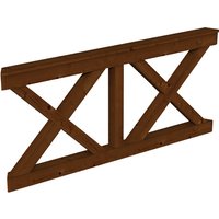 SKANHOLZ Brüstung, BxH: 180 x 84 cm, nussbaum, Holz SKANHOLZ Brüstung, BxH: 180 x 84 cm, nussbaum, Holz von SKANHOLZ
