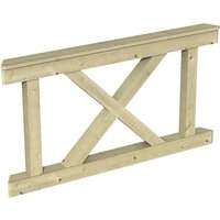 SKANHOLZ Brüstung, BxH: 78,5 x 84 cm, natur, Holz SKANHOLZ Brüstung, BxH: 78,5 x 84 cm, natur, Holz von SKANHOLZ