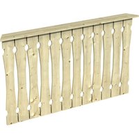 SKANHOLZ Brüstung, BxH: 78,5 x 96 cm, Holz, natur SKANHOLZ Brüstung, BxH: 78,5 x 96 cm, Holz, natur von SKANHOLZ