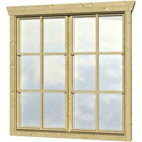 SKANHOLZ Doppelfenster, Holz, BxH: 132,2 x 141,3 cm SKANHOLZ Doppelfenster, Holz, BxH: 132,2 x 141,3 cm von SKANHOLZ