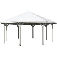 SKANHOLZ Pavillon »Nice 4«, Zeltdach, achteckig, BxHxT: 630 x 365 x 630 cm - weiss von SKANHOLZ