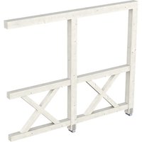 SKANHOLZ Seitenwand, B x H: 255 x 210 cm, Holz, Farbe: weiß SKANHOLZ Seitenwand, B x H: 255 x 210 cm, Holz, Farbe: weiß von SKANHOLZ