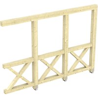 SKANHOLZ Seitenwand, B x H: 78,5  x 210  cm, Holz, Farbe: natur von SKANHOLZ