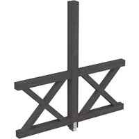 SKANHOLZ Seitenwand, B x H: 78,5  x 210  cm, Holz, Farbe: schiefergrau von SKANHOLZ