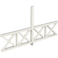 SKANHOLZ Seitenwand, B x H: 78,5  x 210  cm, Holz, Farbe: weiß von SKANHOLZ