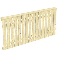 SKANHOLZ Seitenwand, B x H: 78,5  x 96  cm, Holz, Farbe: natur von SKANHOLZ