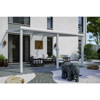 SKANHOLZ Terrassenüberdachung »Garda«, Breite: 434 cm, Dach: Polycarbonat (PC), weiß - weiss von SKANHOLZ