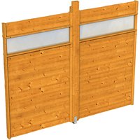 SKANHOLZ Wand für Pavillon »Toulouse«, Breite: 270 cm, Holz, eiche hell - beige von SKANHOLZ